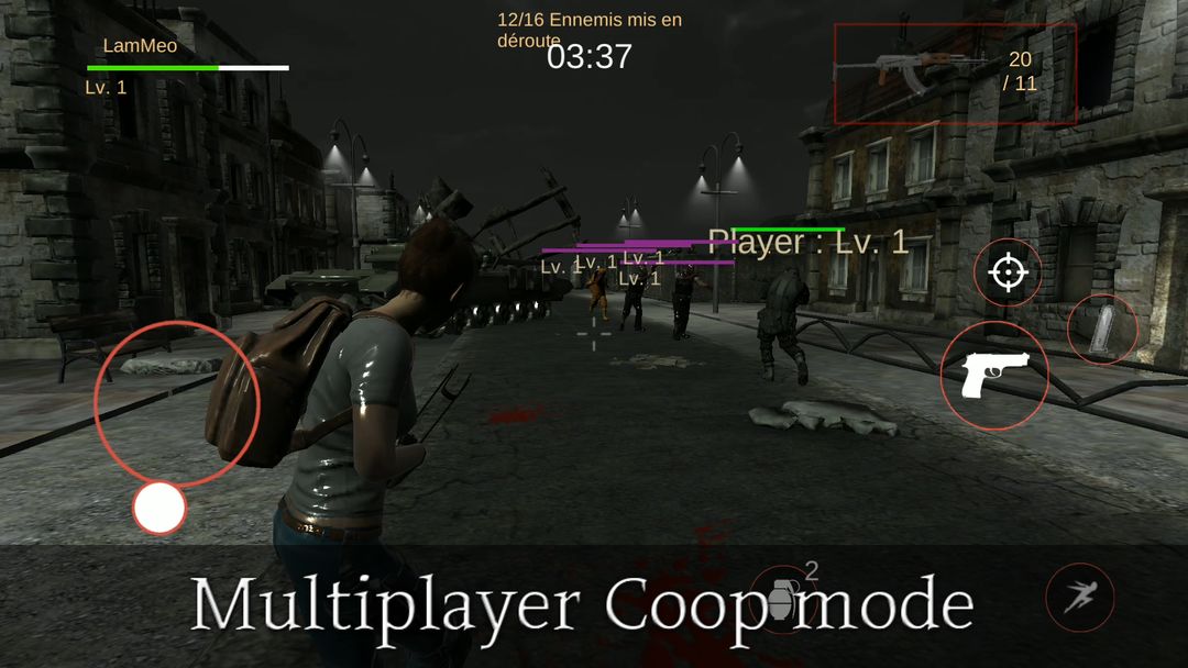 Evil Zombie Resident Horror : 3D เกมซอมบี้ ภาพหน้าจอเกม