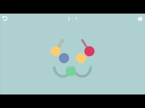 Screenshot of the video of Trace Dots