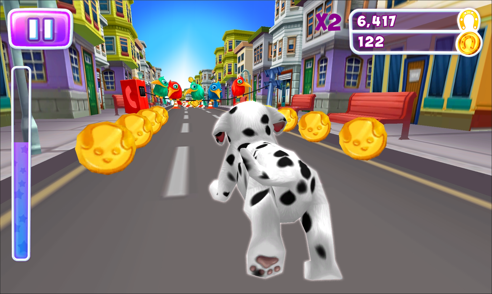 Dog Run Pet Runner Dog Game ภาพหน้าจอเกม