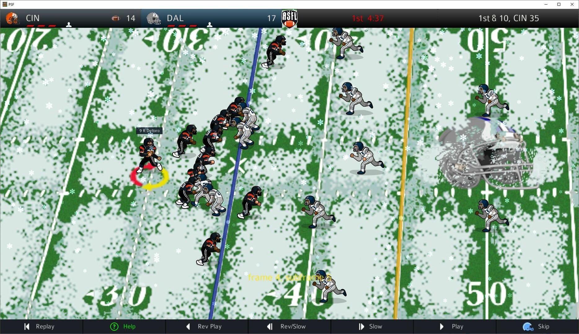 Pro Strategy Football 2025 Game Screenshot