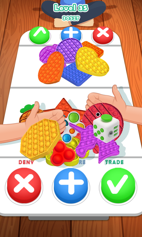 Screenshot 1 of Fidget Toys: Jeux de Pop It 3D 1.1.19