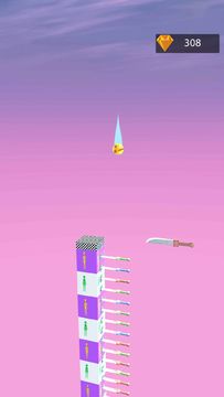 Assasin Training - Knife Game Game Screenshot