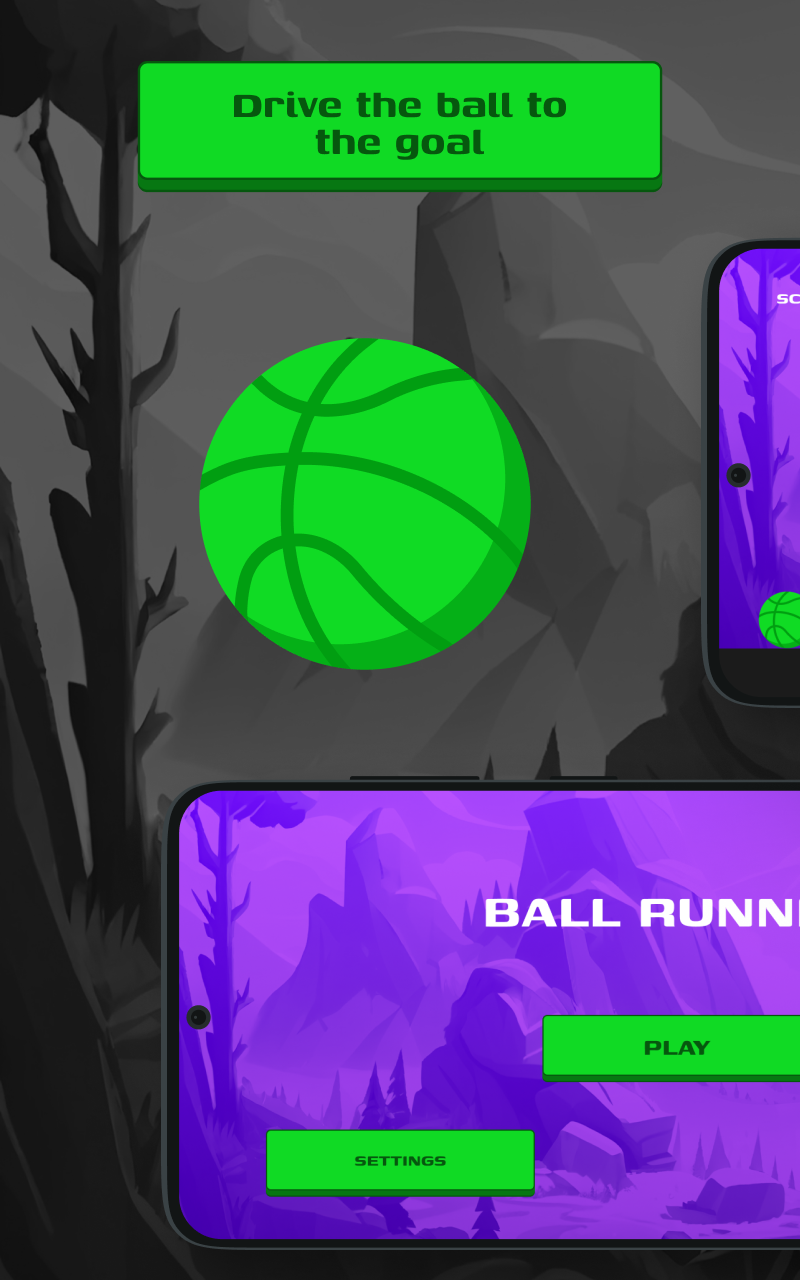 Ball Runner Game Screenshot