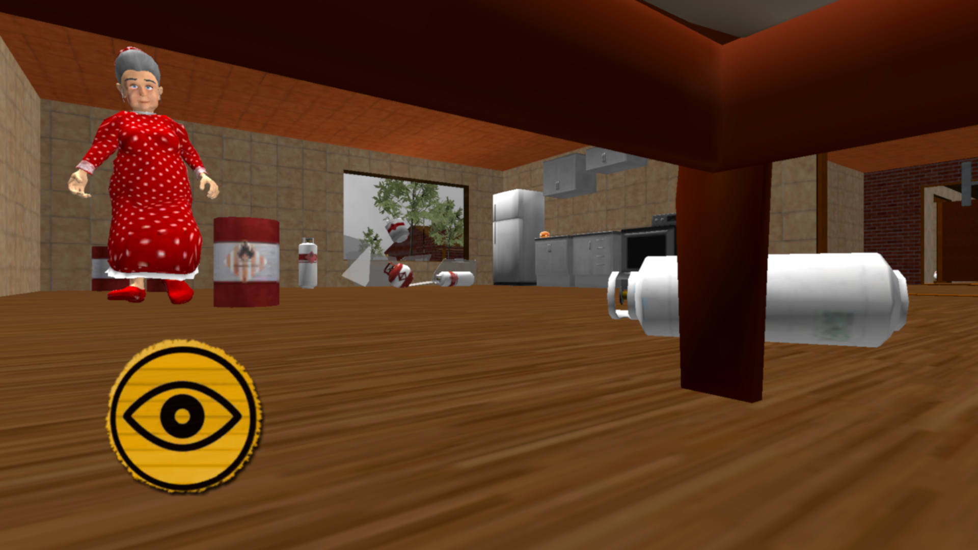 Granny Neighbor. Terrible Secret Game Screenshot