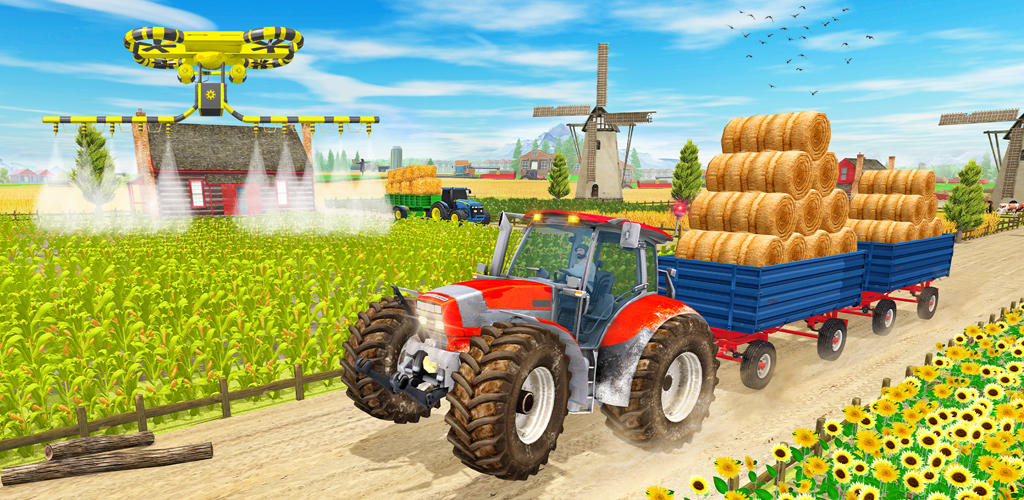 Jogos de condução de agricultura de trator versão móvel andróide iOS apk  baixar gratuitamente-TapTap