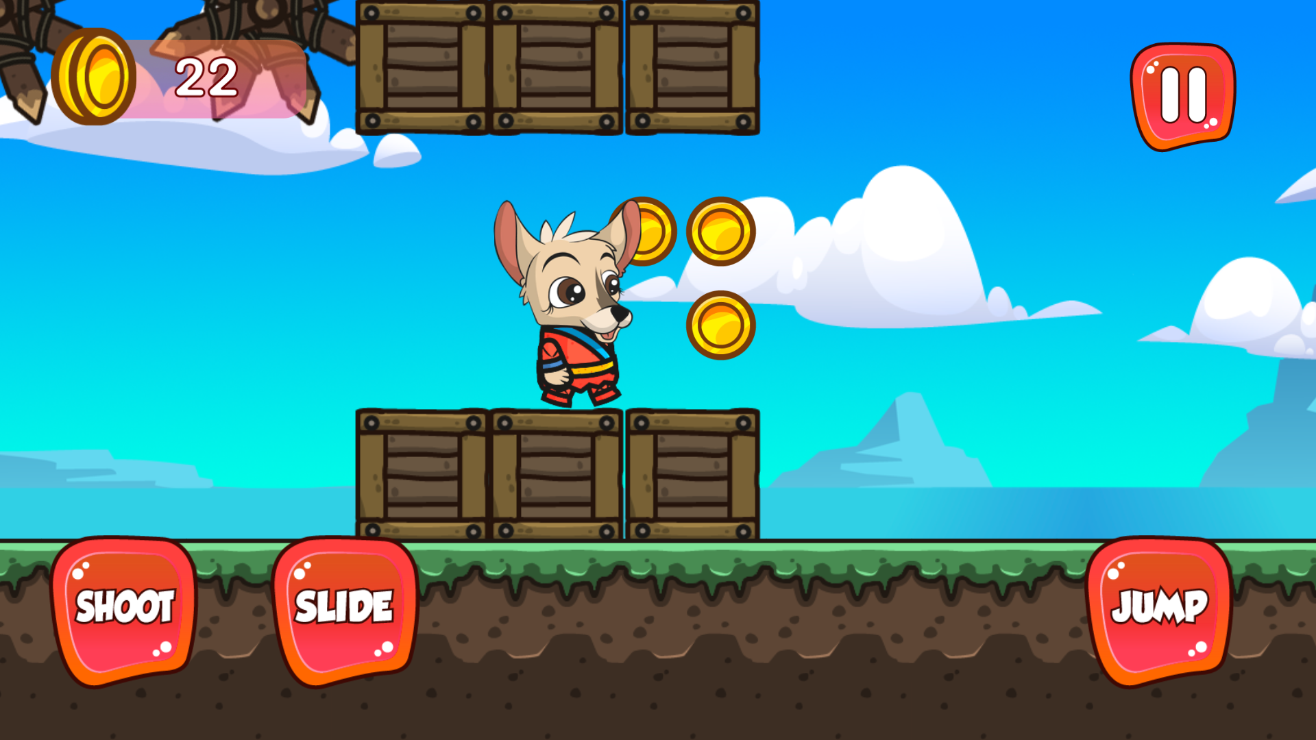 Rabbit And Her Rocket Ship Game Screenshot