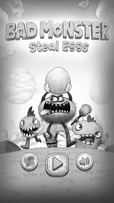 Bad Hungry Monster Game Screenshot