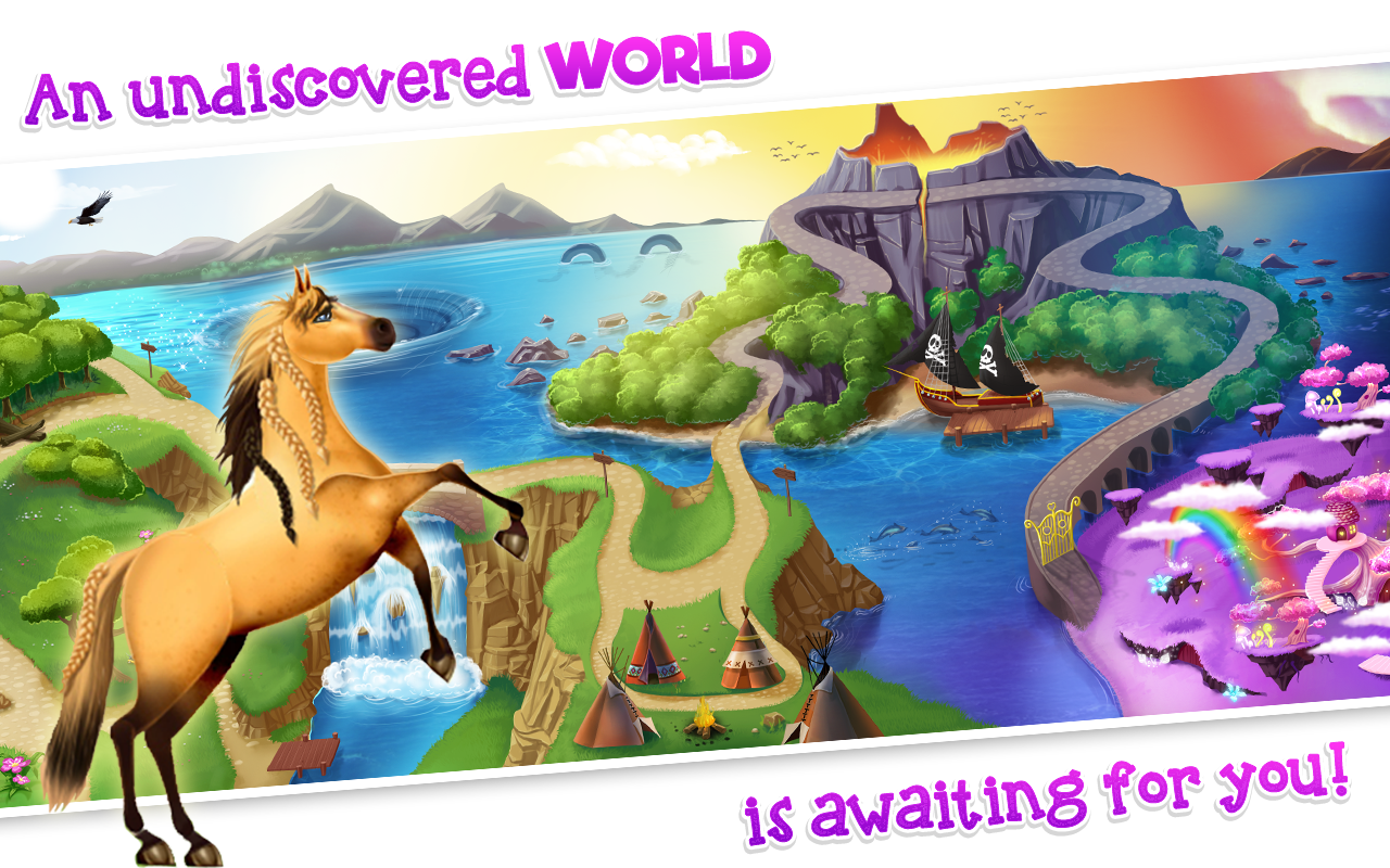 Ảnh chụp màn hình 🐴 My Royal Horse - The Unseen Adventure