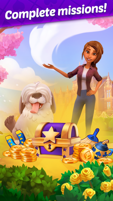 Скриншот игры Solitaire Story: Ava's Manor
