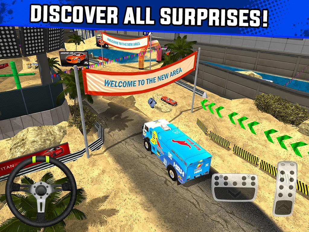 Captura de Tela do Jogo Monster Truck XT Airport Derby