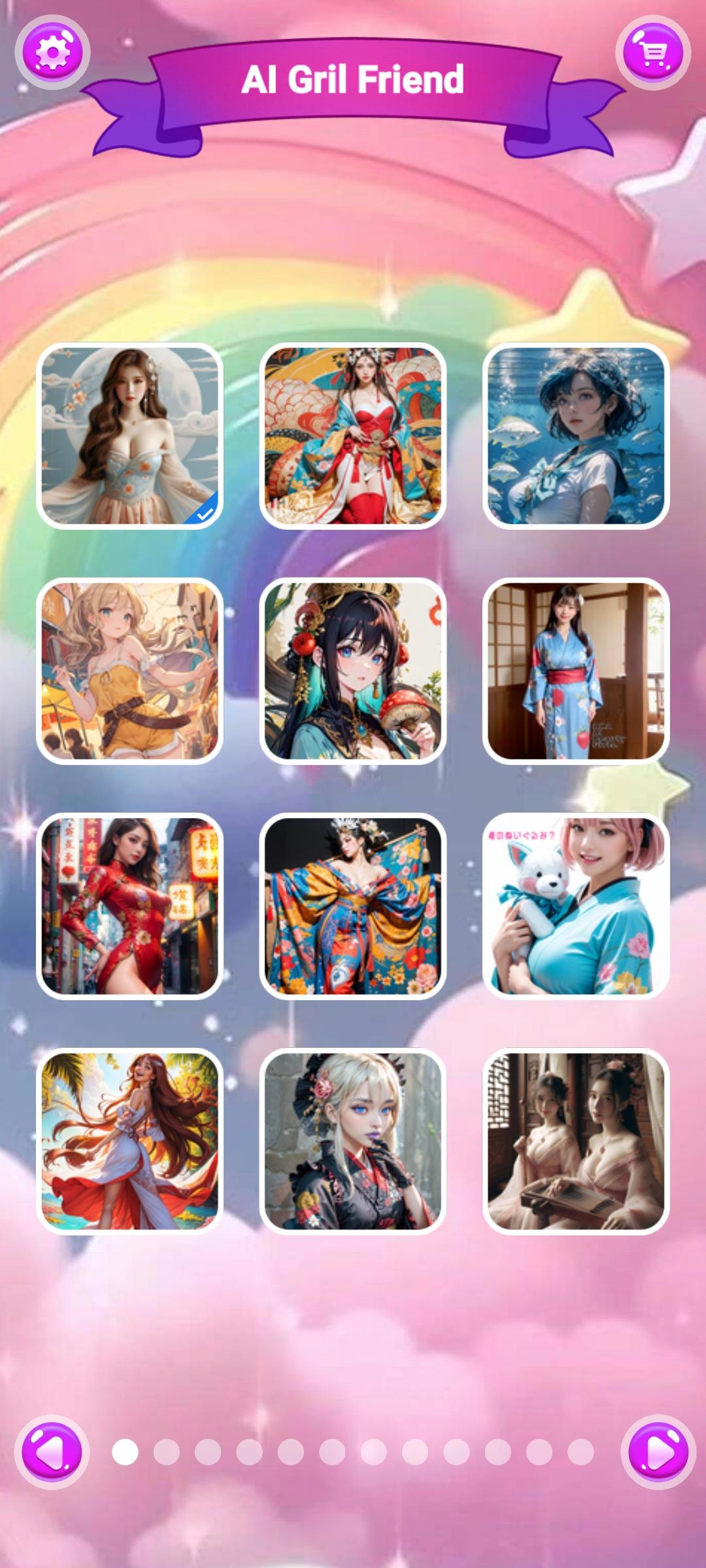 Cuplikan Layar Game Jigsaw Puzzle - AI Sexy Girl