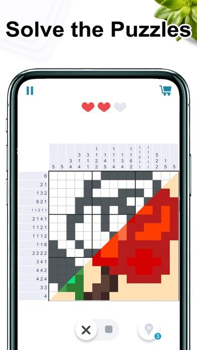 Screenshot 1 of 노노그램 - 숫자 예술 퍼즐 