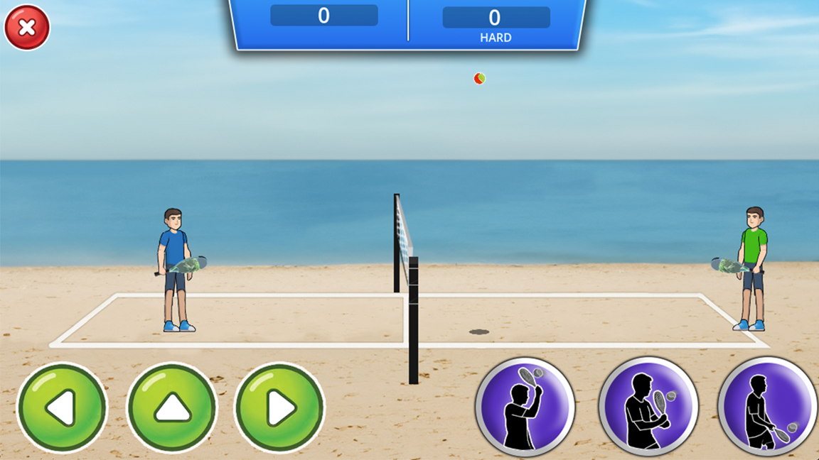 Beach Tennis Club Game Screenshot