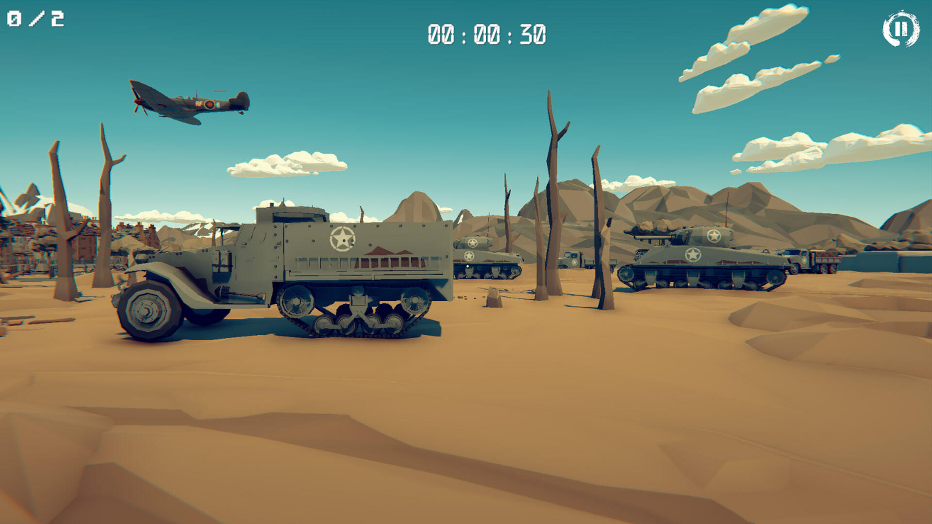 3D PUZZLE - World War II Game Screenshot