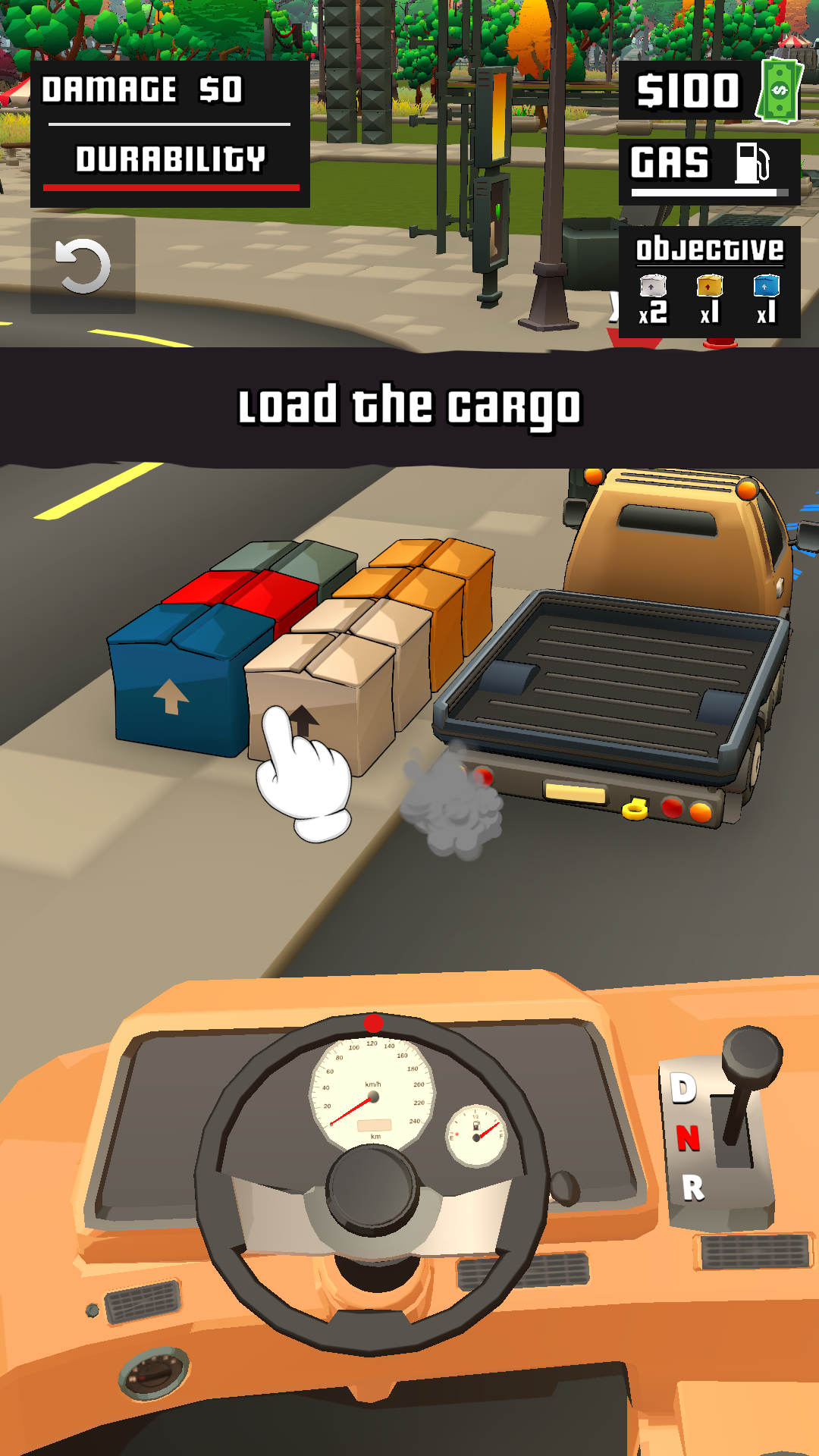 Delivery Master Game Screenshot