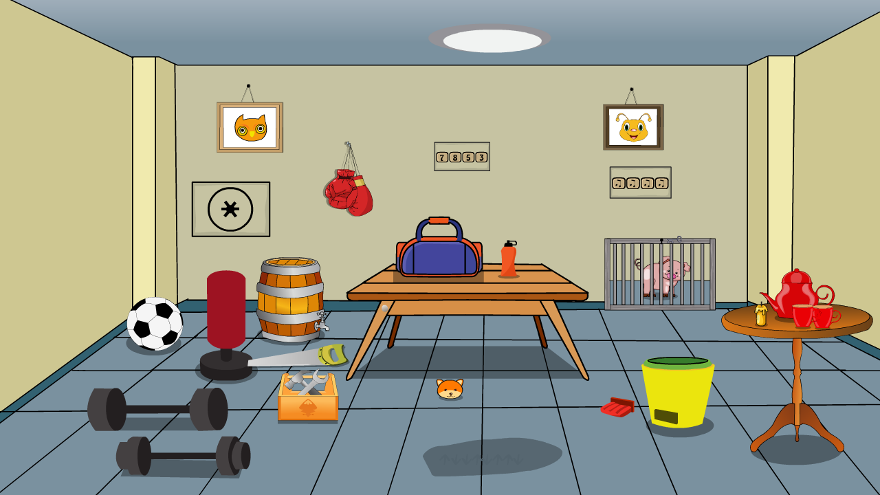 Pretty Pig Rescue Game Screenshot