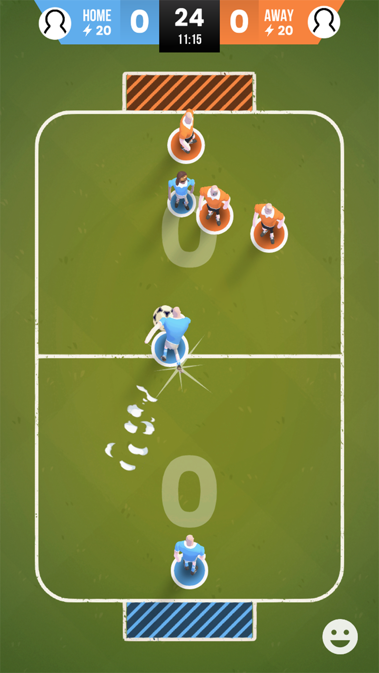 Screenshot of Pitch Invaders