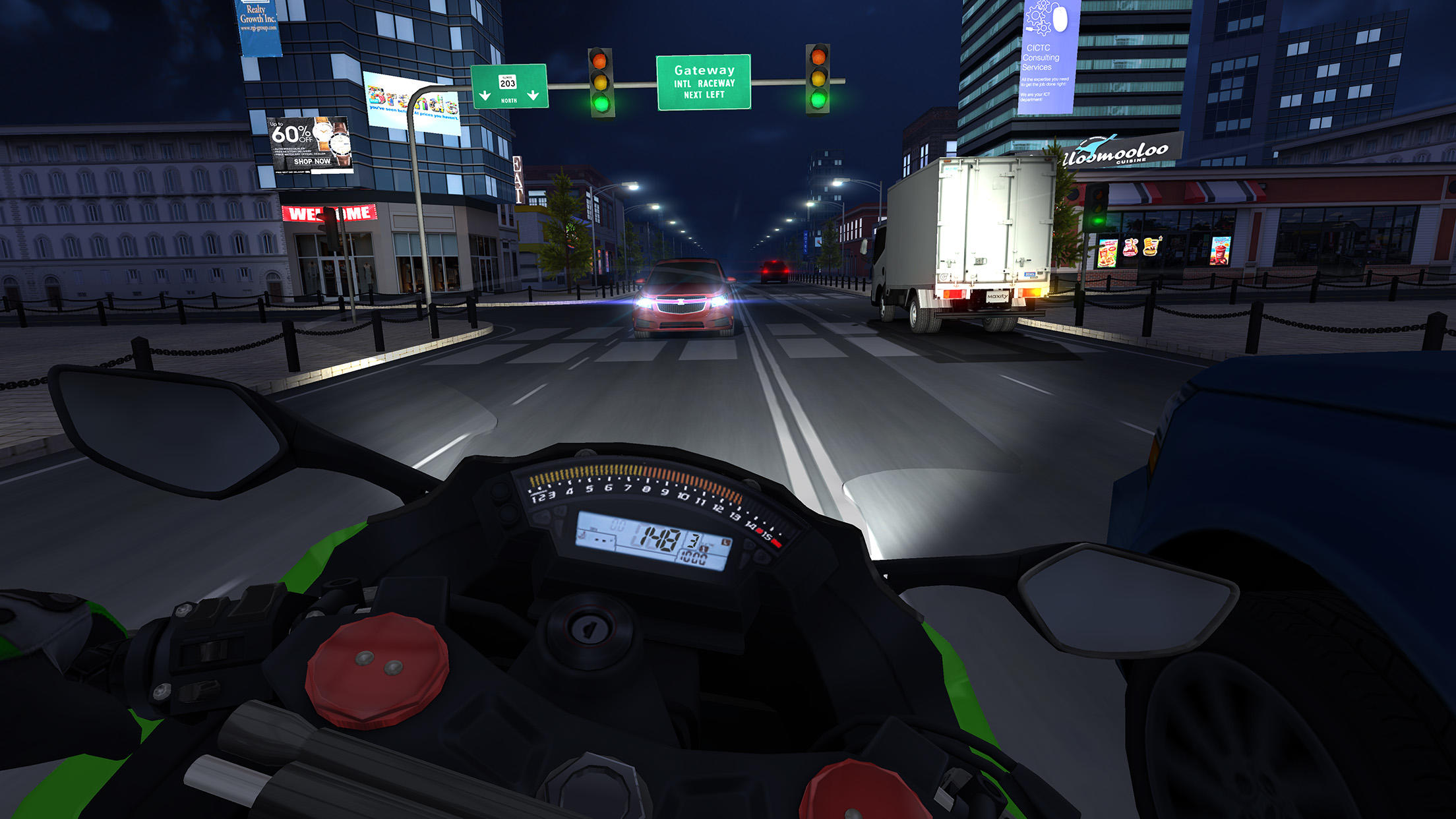 Скриншот игры Traffic Rider