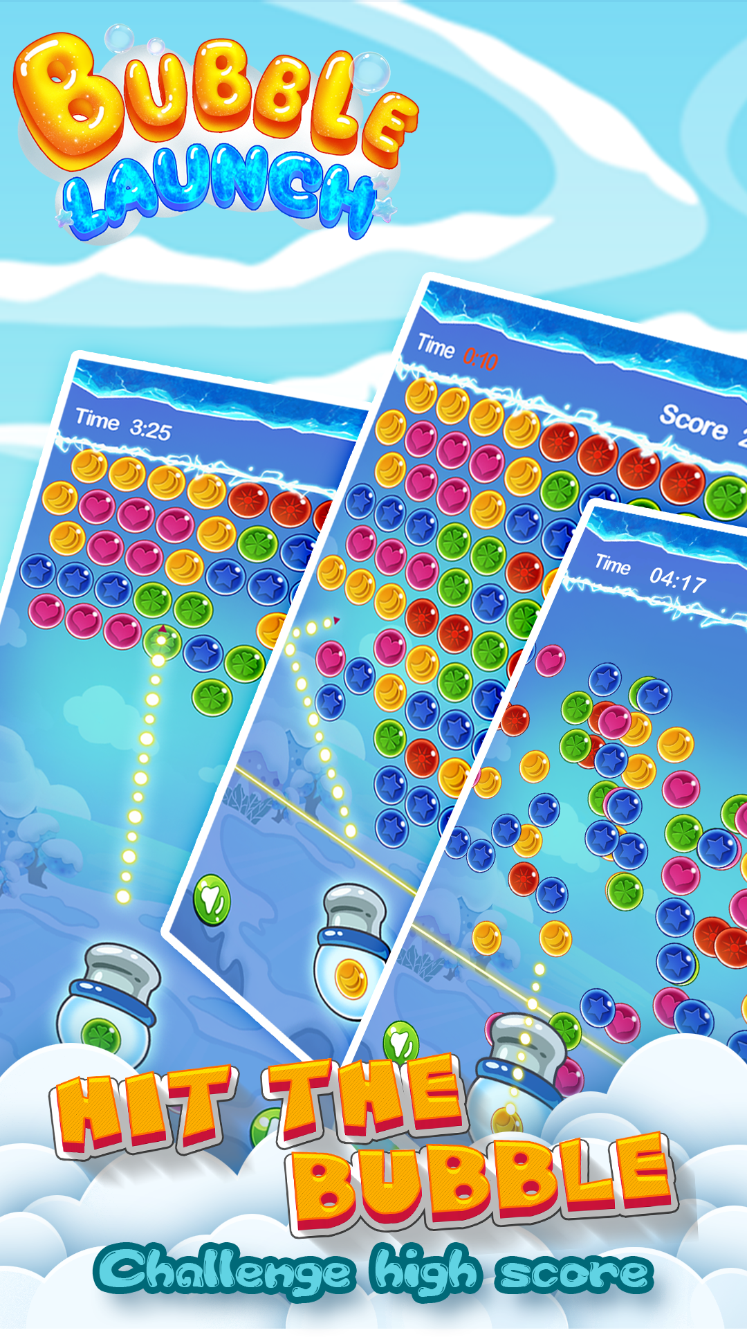 Screenshot of Launch Bubble - Leisure aiming shooting game