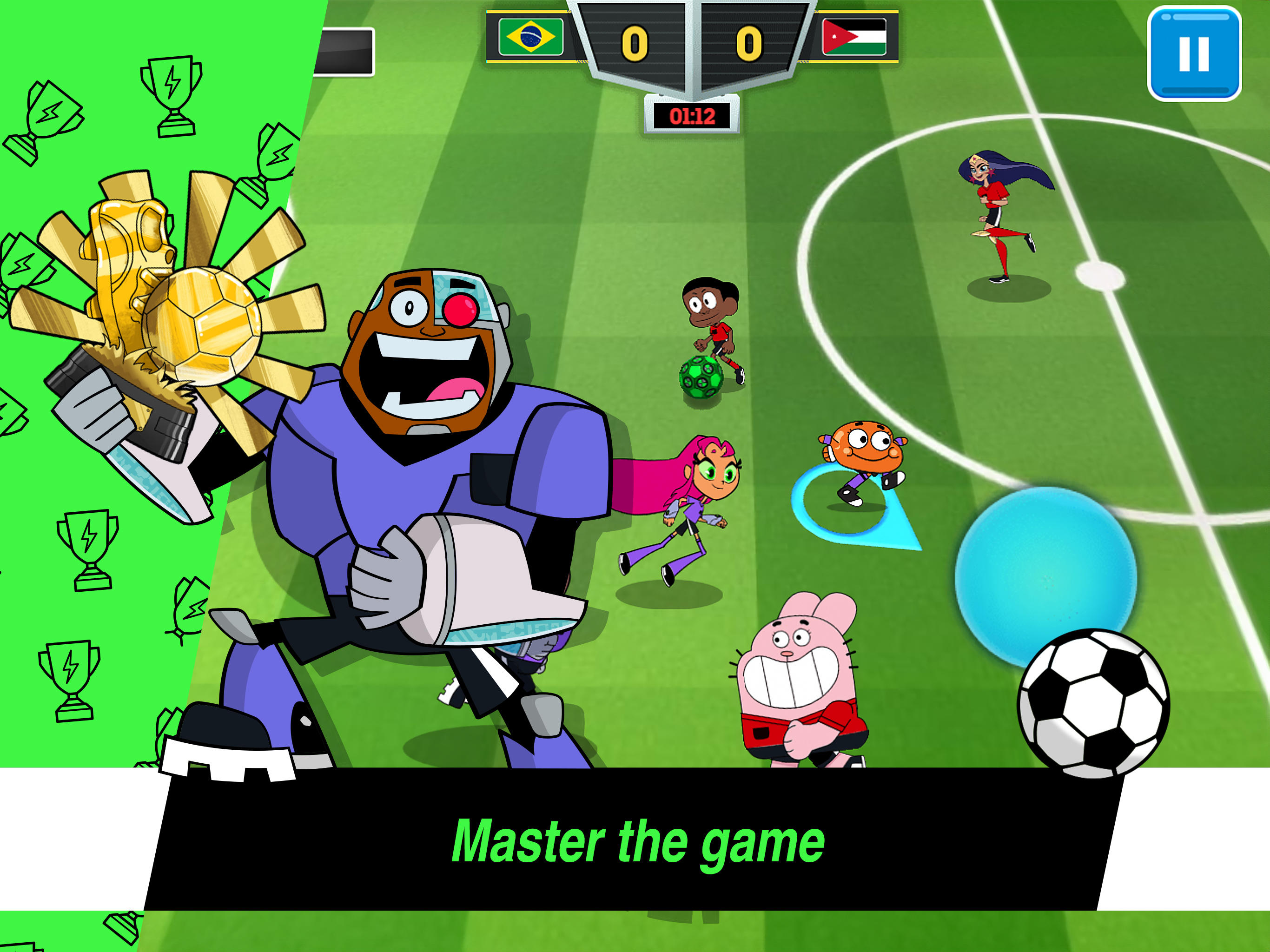 Toon Cup - Football Game Game Screenshot