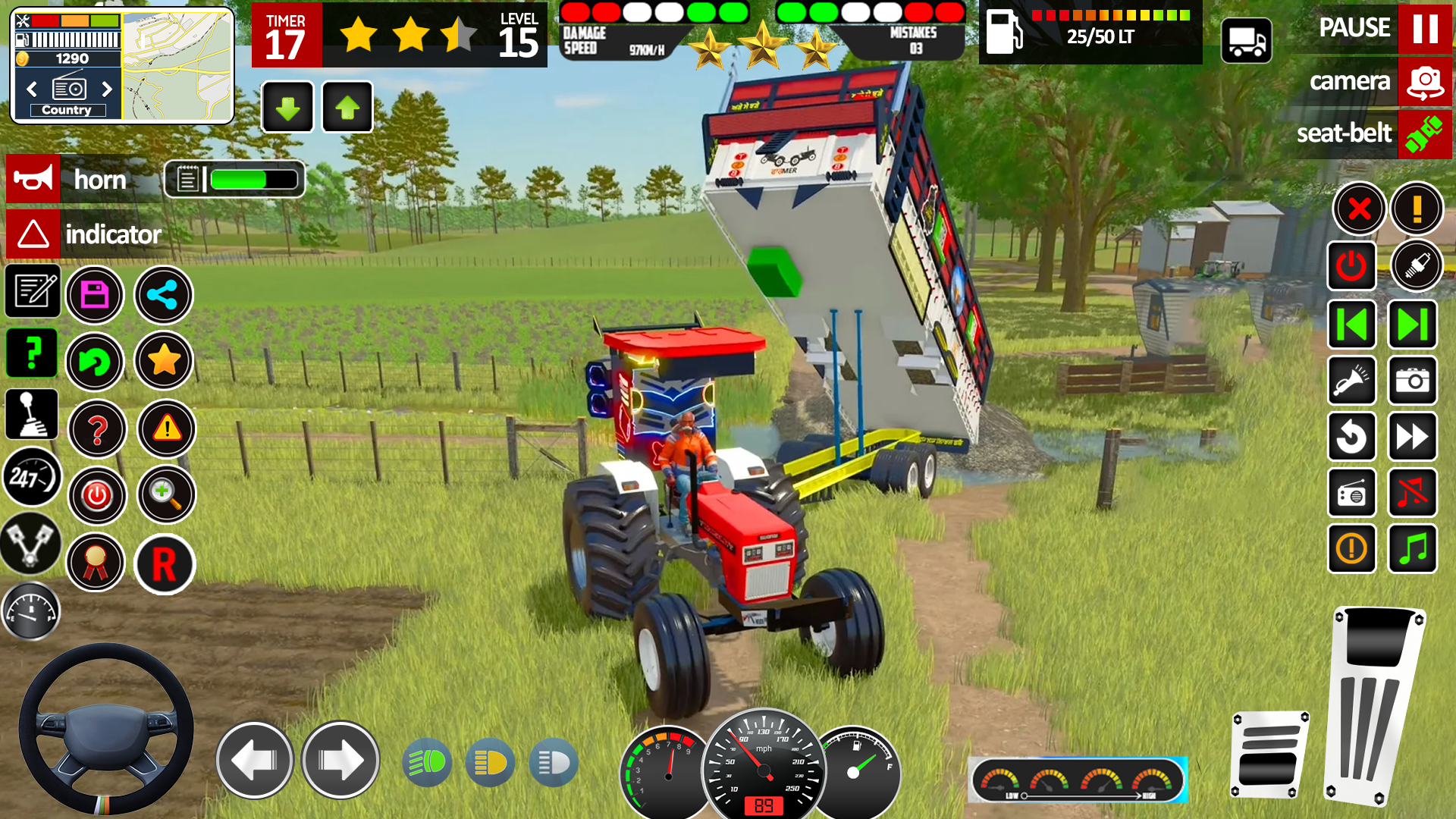 Indian Tractor Real Farming 3d Game Screenshot