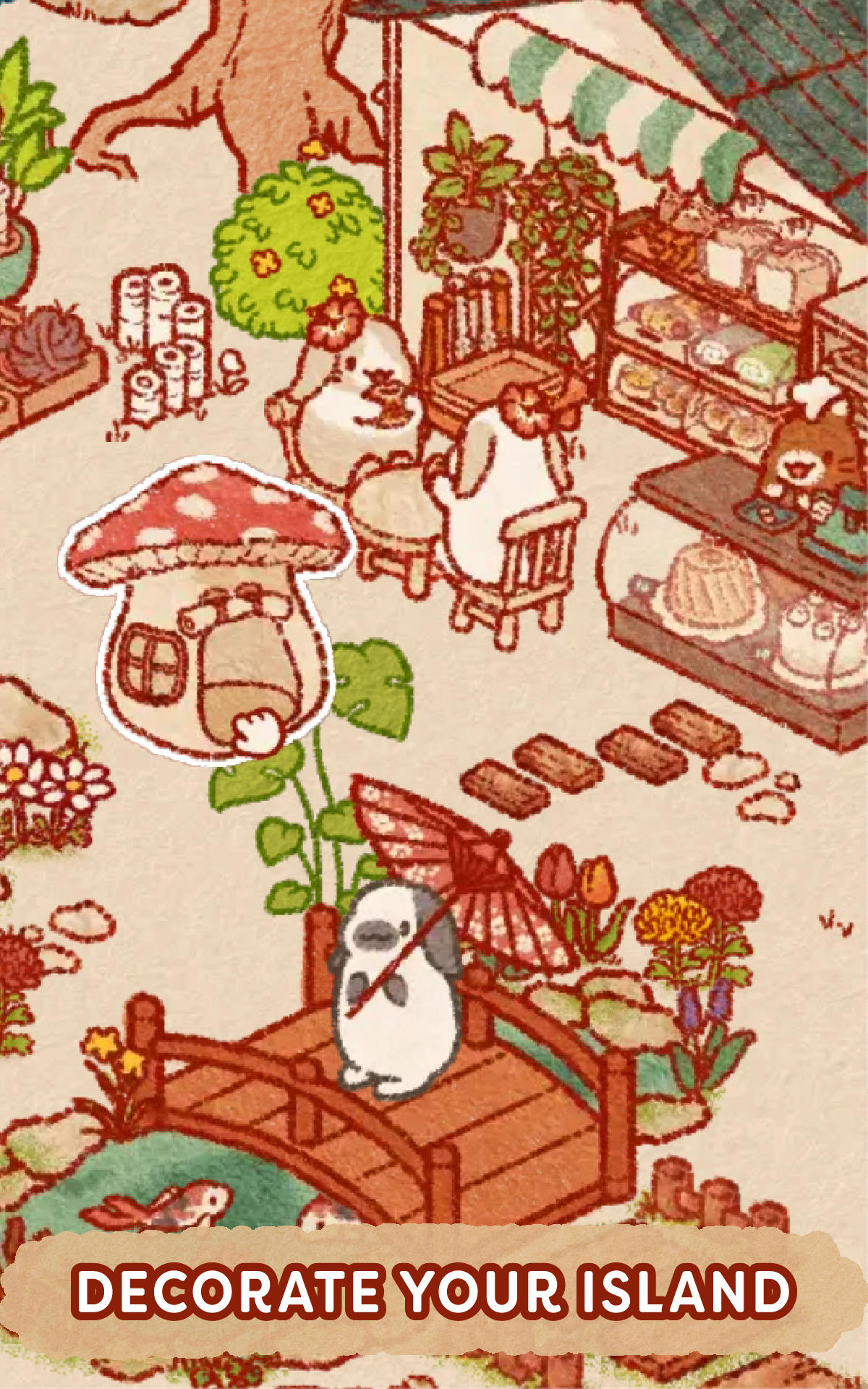 Screenshot of Usagi Shima: Cute Bunny Game