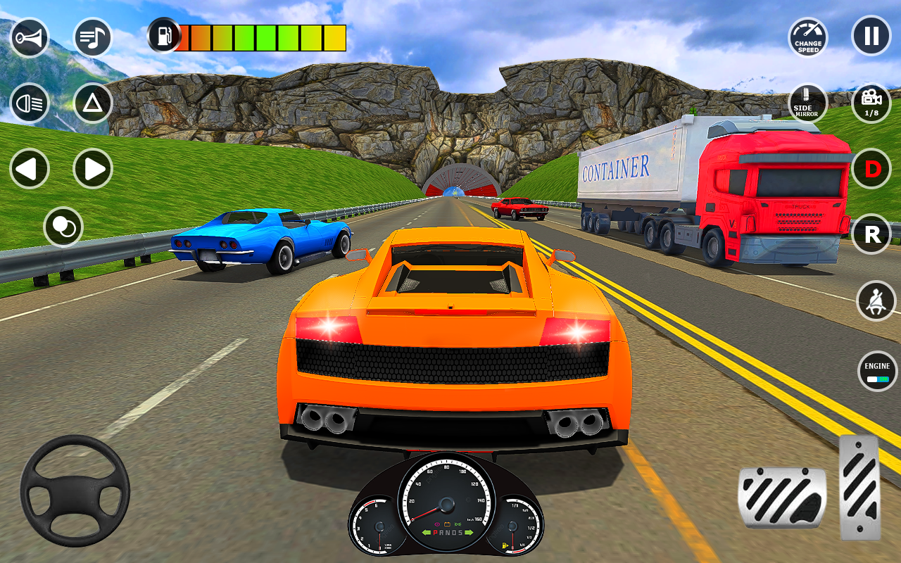 Traffic Driving-Racing Master Game Screenshot