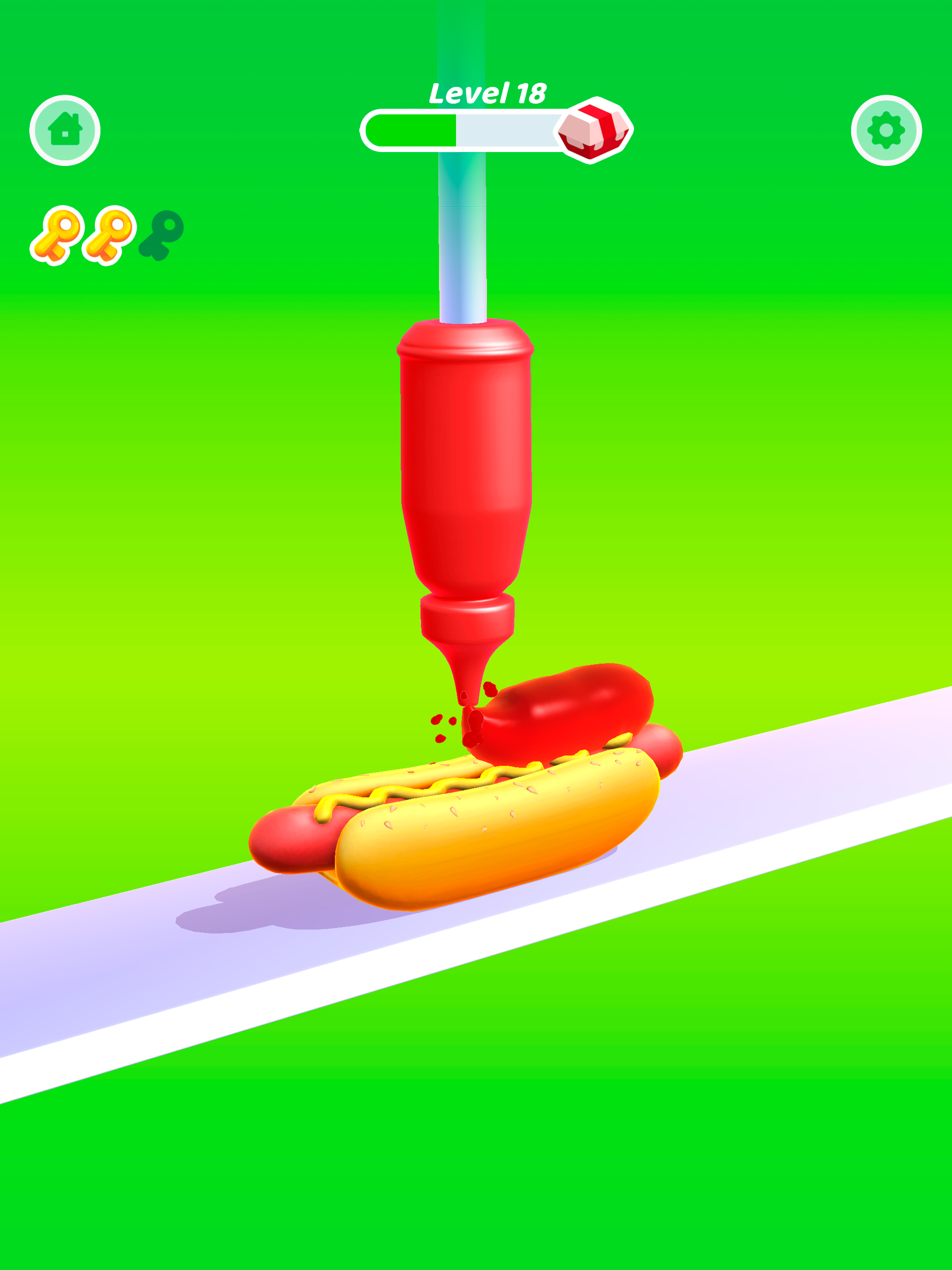 Perfect Cream: Cake Games Game Screenshot