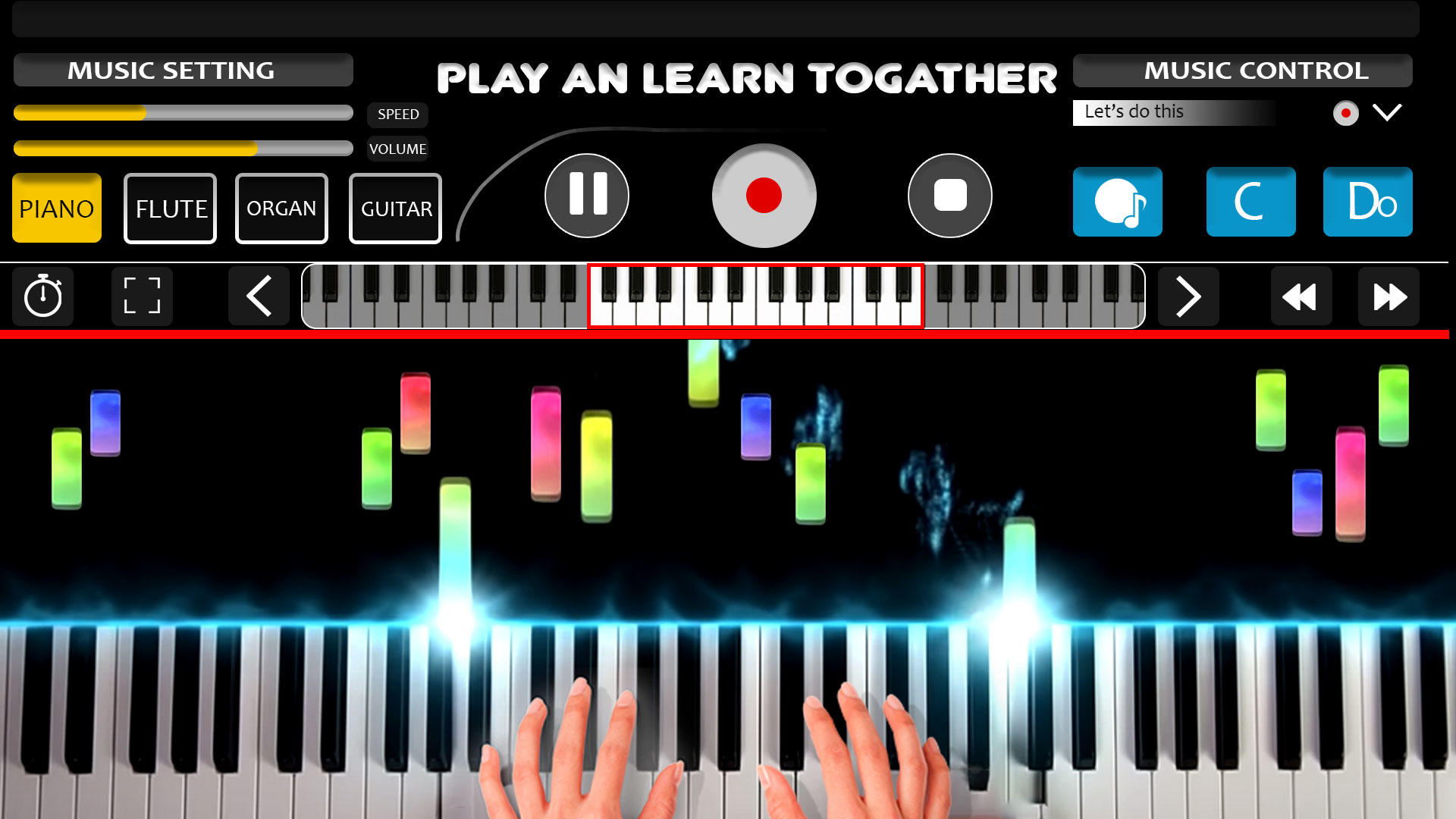 鋼琴遊戲流行音樂中文遊戲截圖