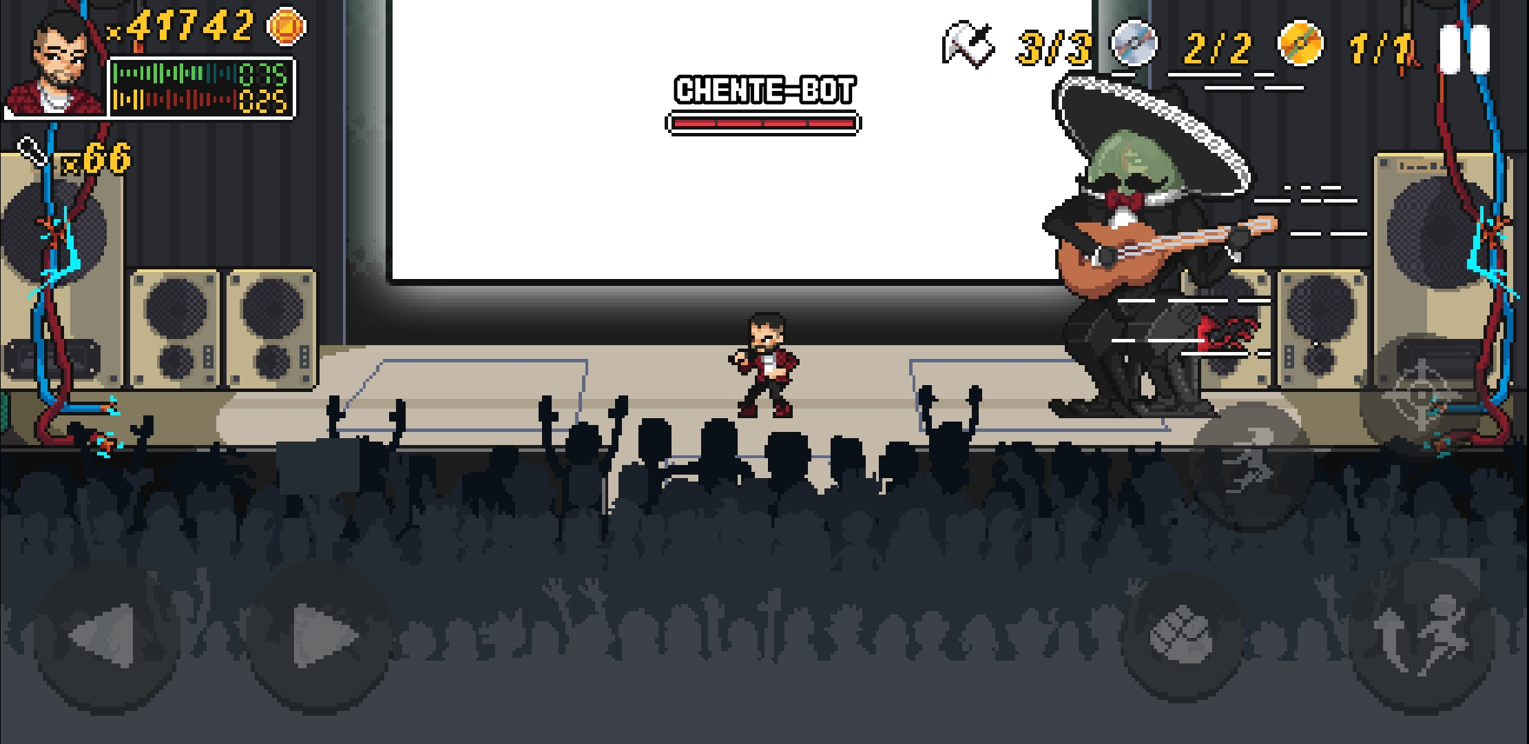 Rap Attack! Game Screenshot