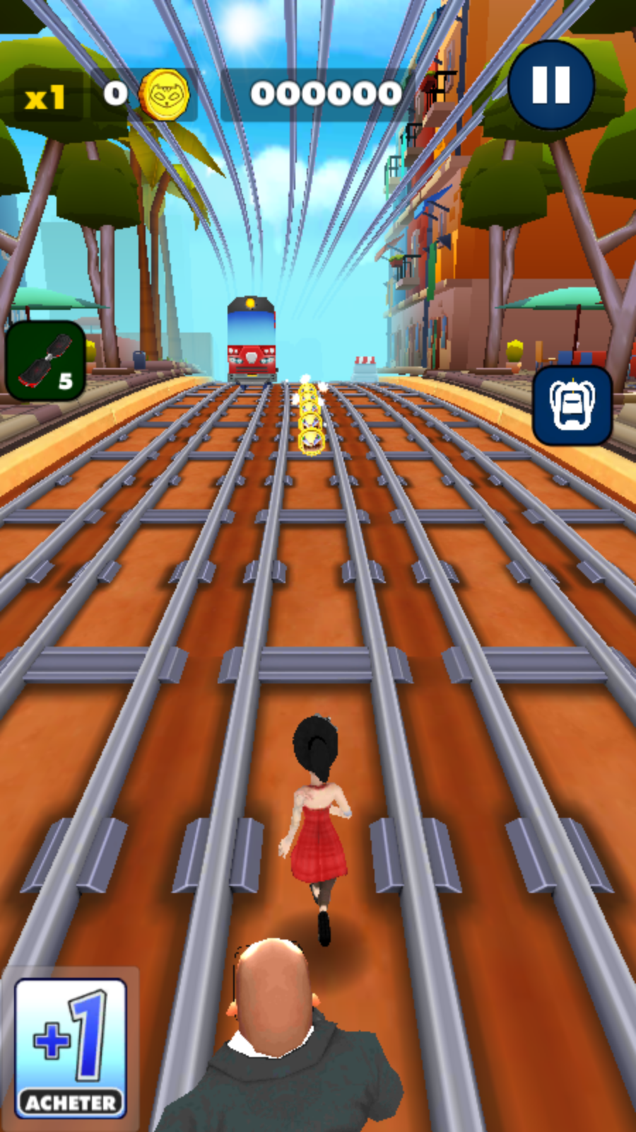 woman runner Adventure Game Screenshot