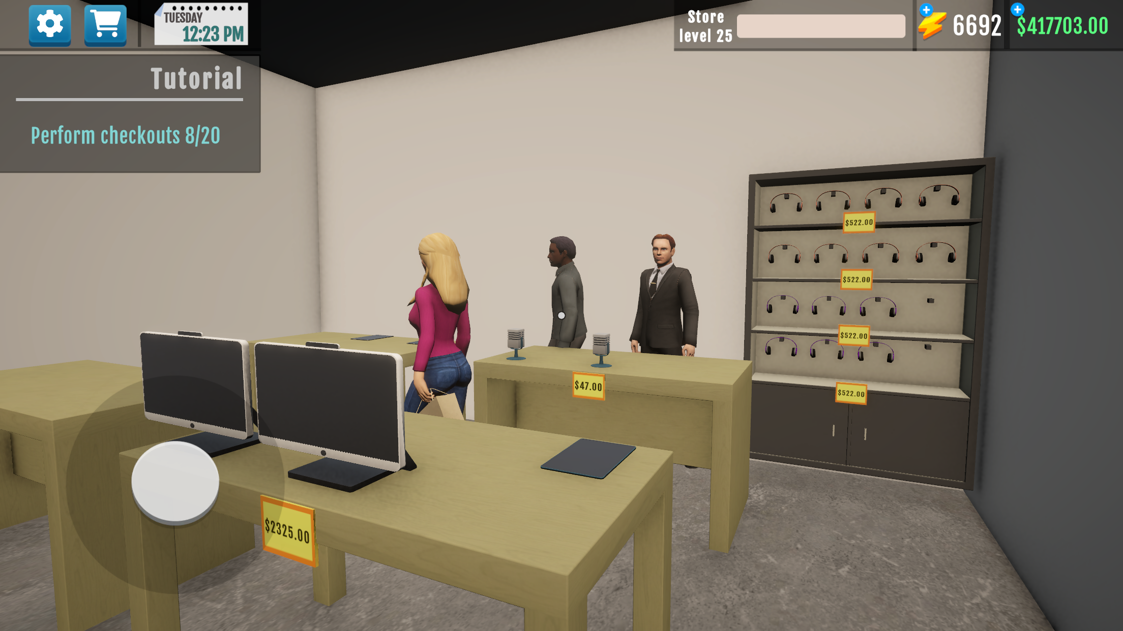 Electronics Store Simulator 3D Game Screenshot