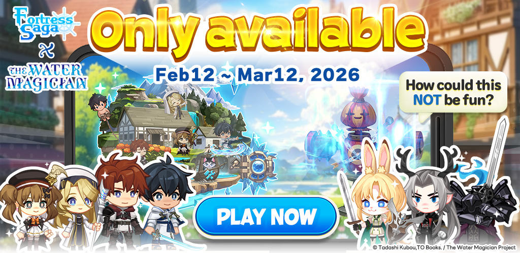 Banner of Fortress Saga: AFK RPG 