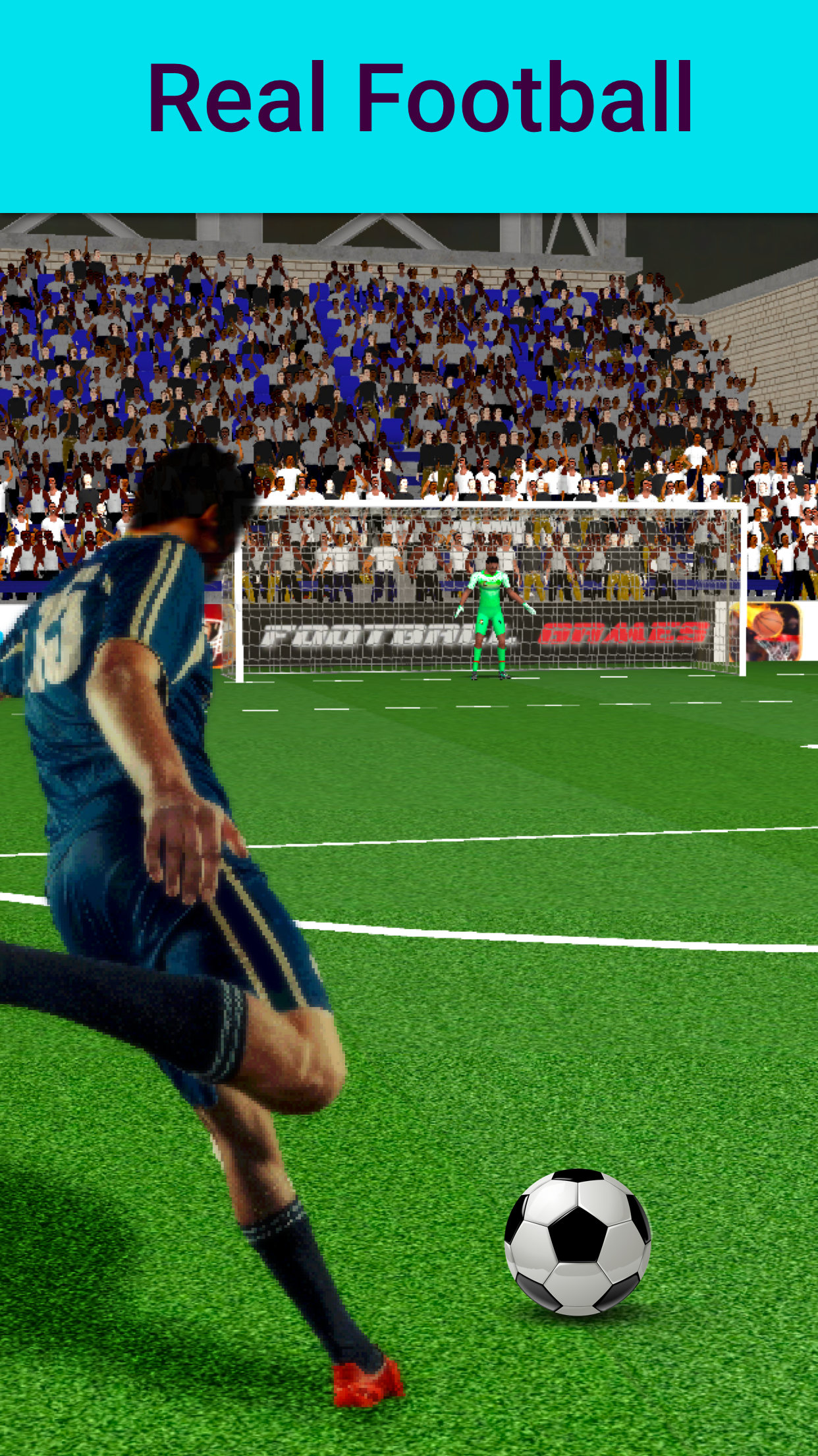 Screenshot 1 of Jogos De Futebol: Mobile 6.6