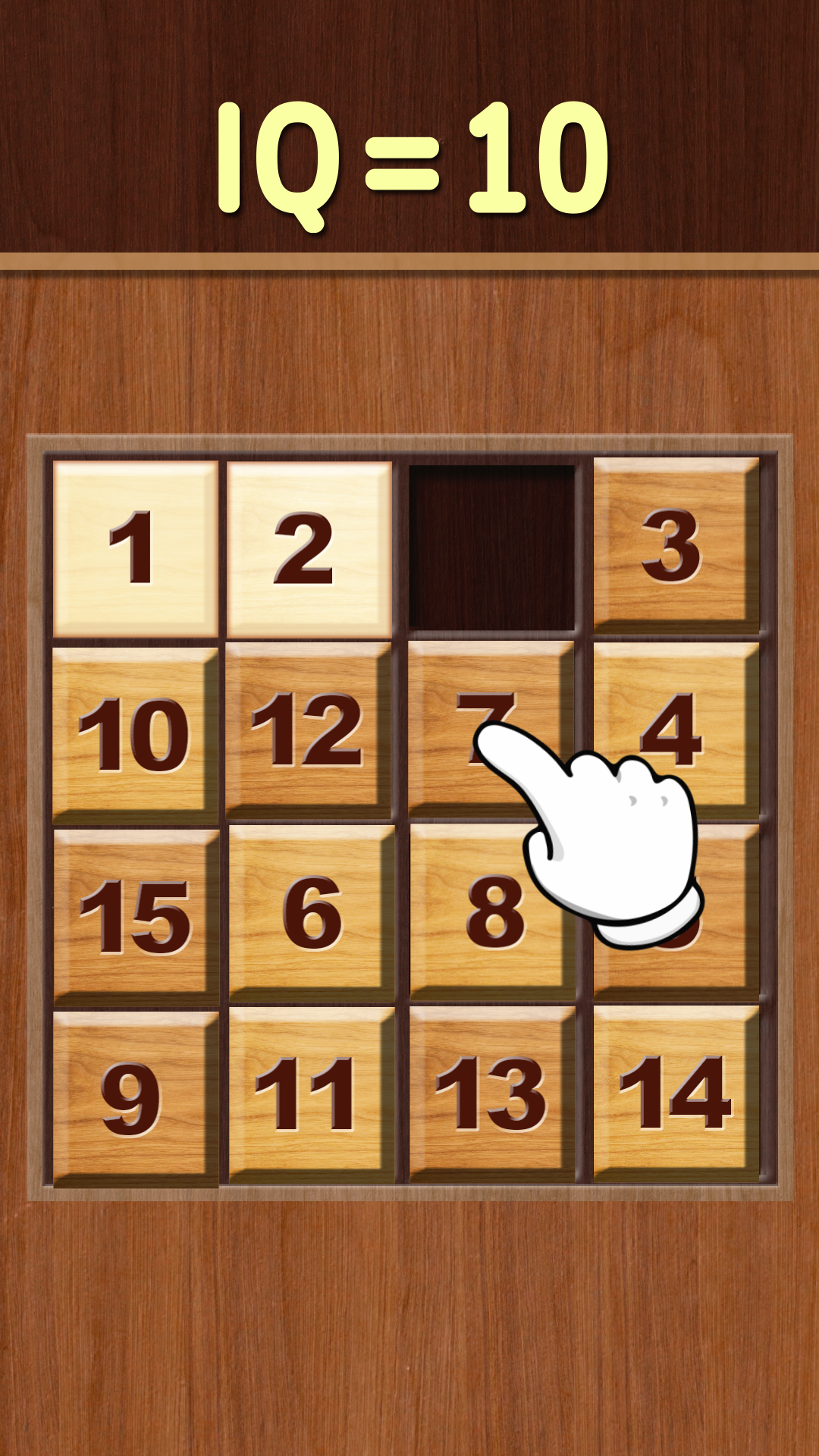 Cuplikan Layar Game Wood Number Puzzle