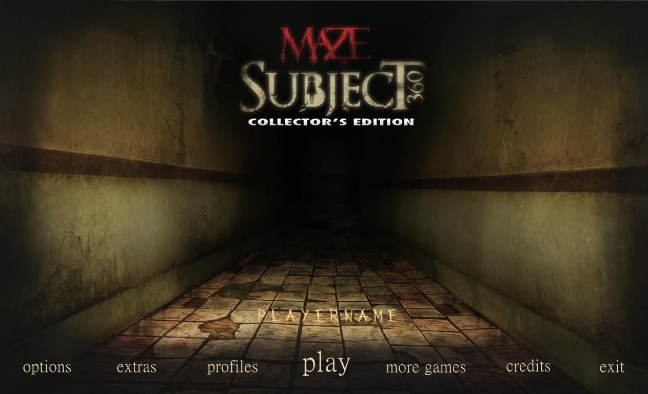 Maze: Subject 360 Collector's Edition Game Screenshot