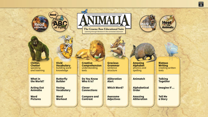 Screenshot of Animalia Education - Family