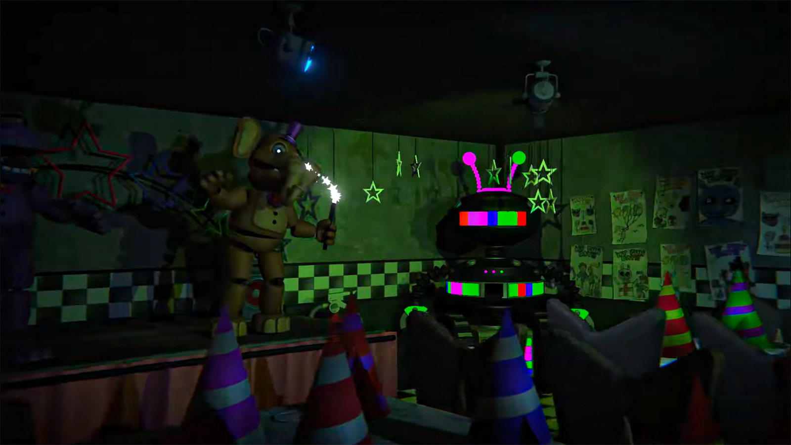 Screenshot 1 of The Glitched Attraction FNAF 1.1