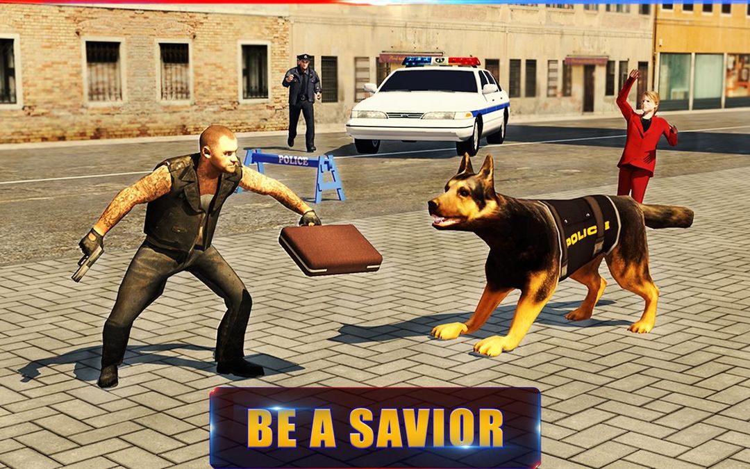 Police Dog 3D : Crime Chase 게임 스크린 샷