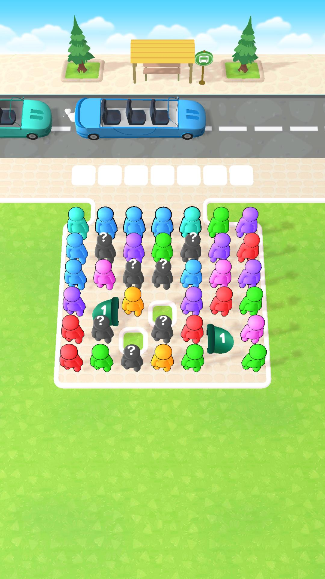 Bus Jam - Color Sorting Puzzle 遊戲截圖