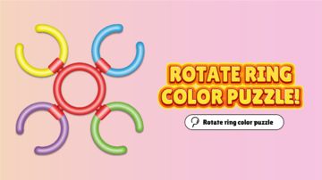 Rotate ring color puzzle Game Screenshot