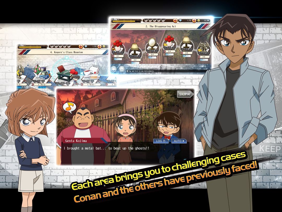 Screenshot of Case Closed Runner: Race to the Truth