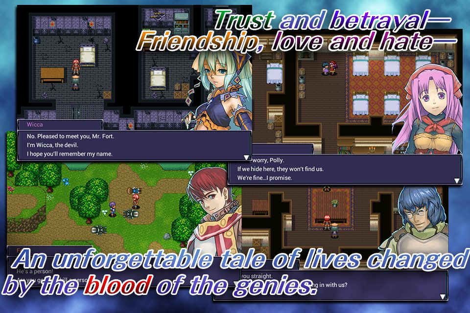RPG Covenant of Solitude 게임 스크린 샷