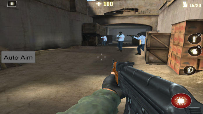 Cuplikan Layar Game Frontline Fury Shooter V2 PRO