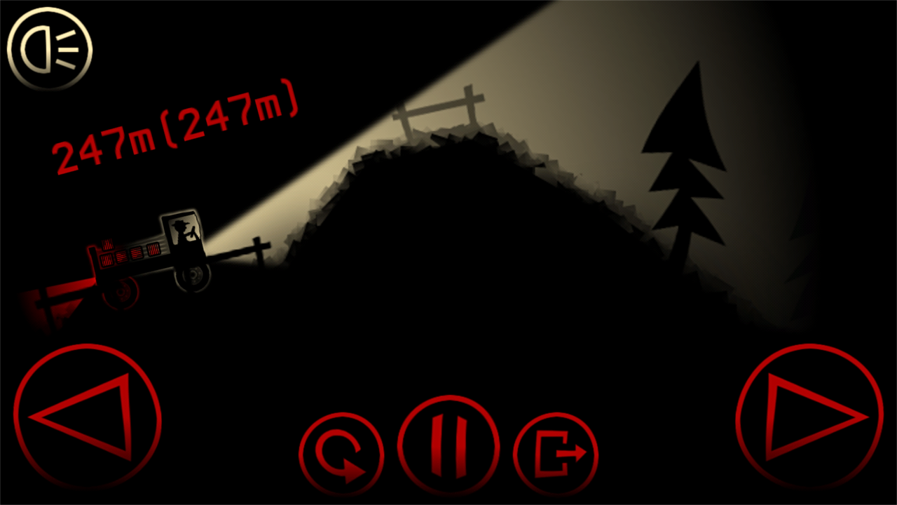 Bad Roads Night Edition Game Screenshot