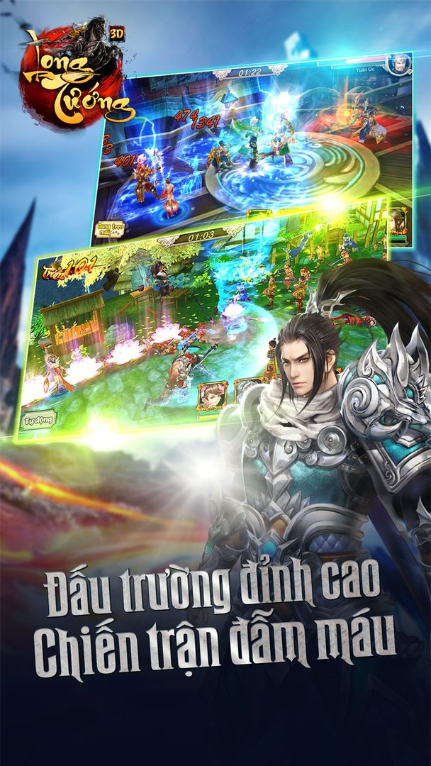 Long Tướng 3D - Trảm Tam Quốc ภาพหน้าจอเกม