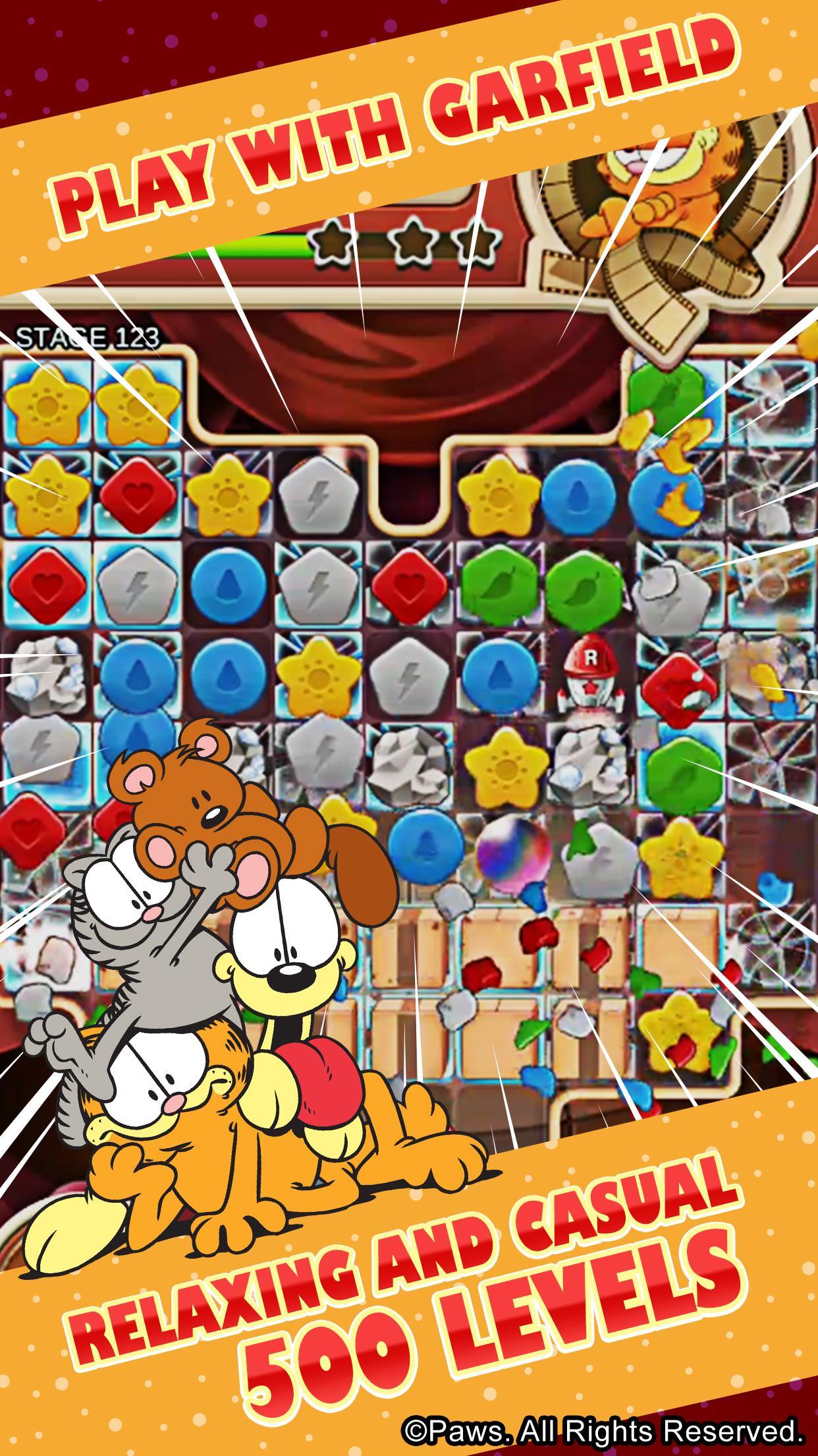 Screenshot 1 of Garfield-Puzzle M 1.5.1