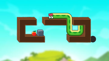 Apple Worm Game Screenshot