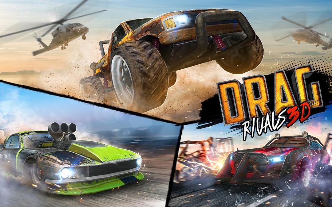 Drag Rivals 3D: Fast Cars & St 게임 스크린 샷