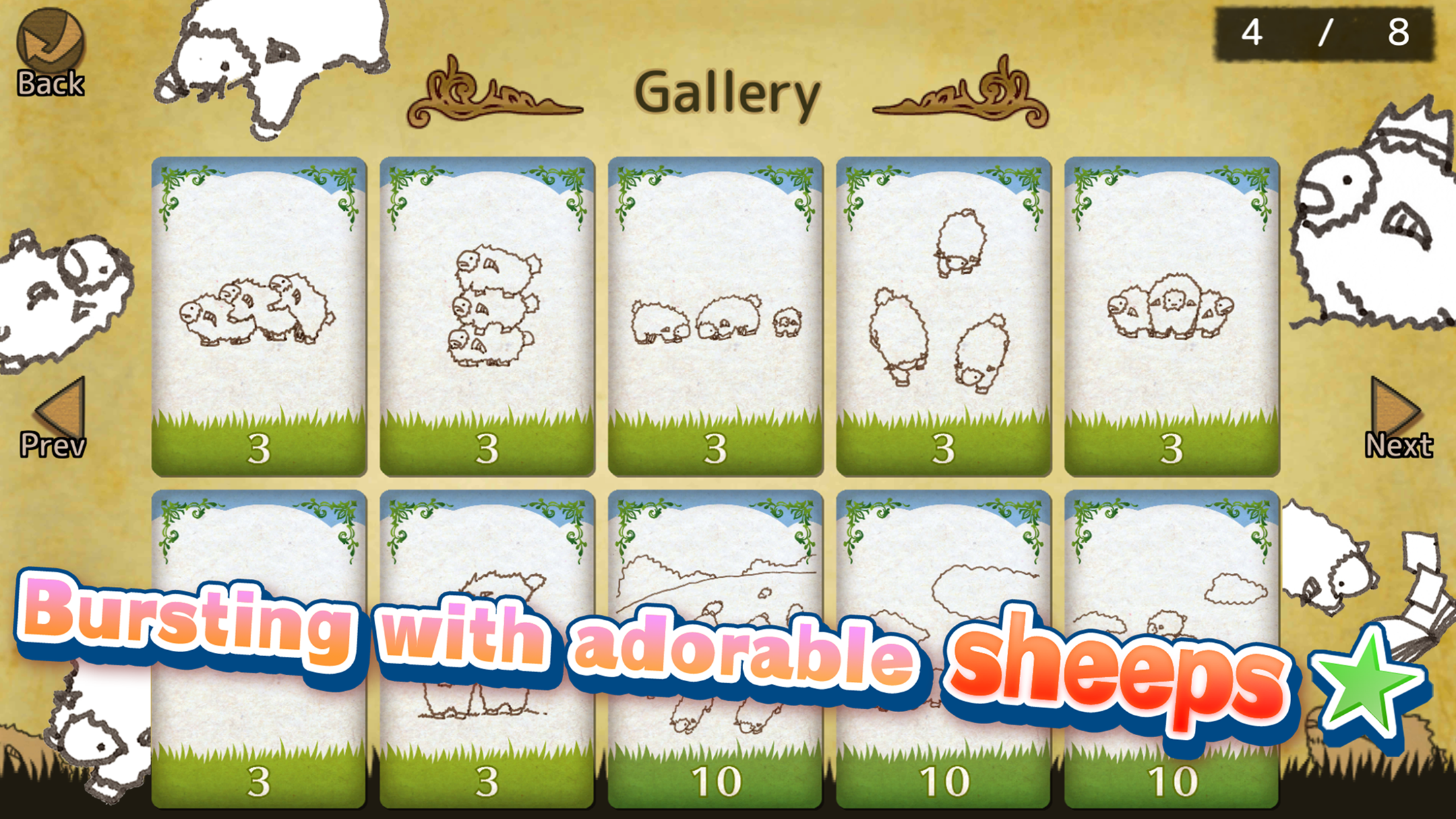 Shephy SolitaireSheepCardGame Game Screenshot